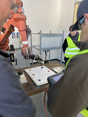 Schülerbesuch der TFO Bruneck