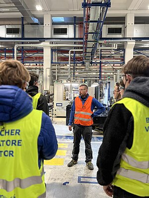 Schülerbesuch der TFO Bruneck