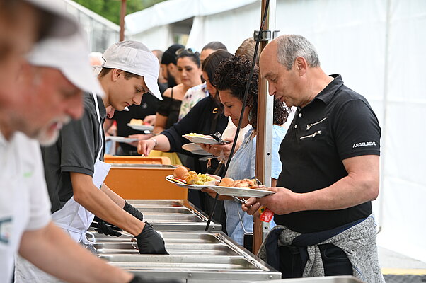 culinary highlights at the summer party